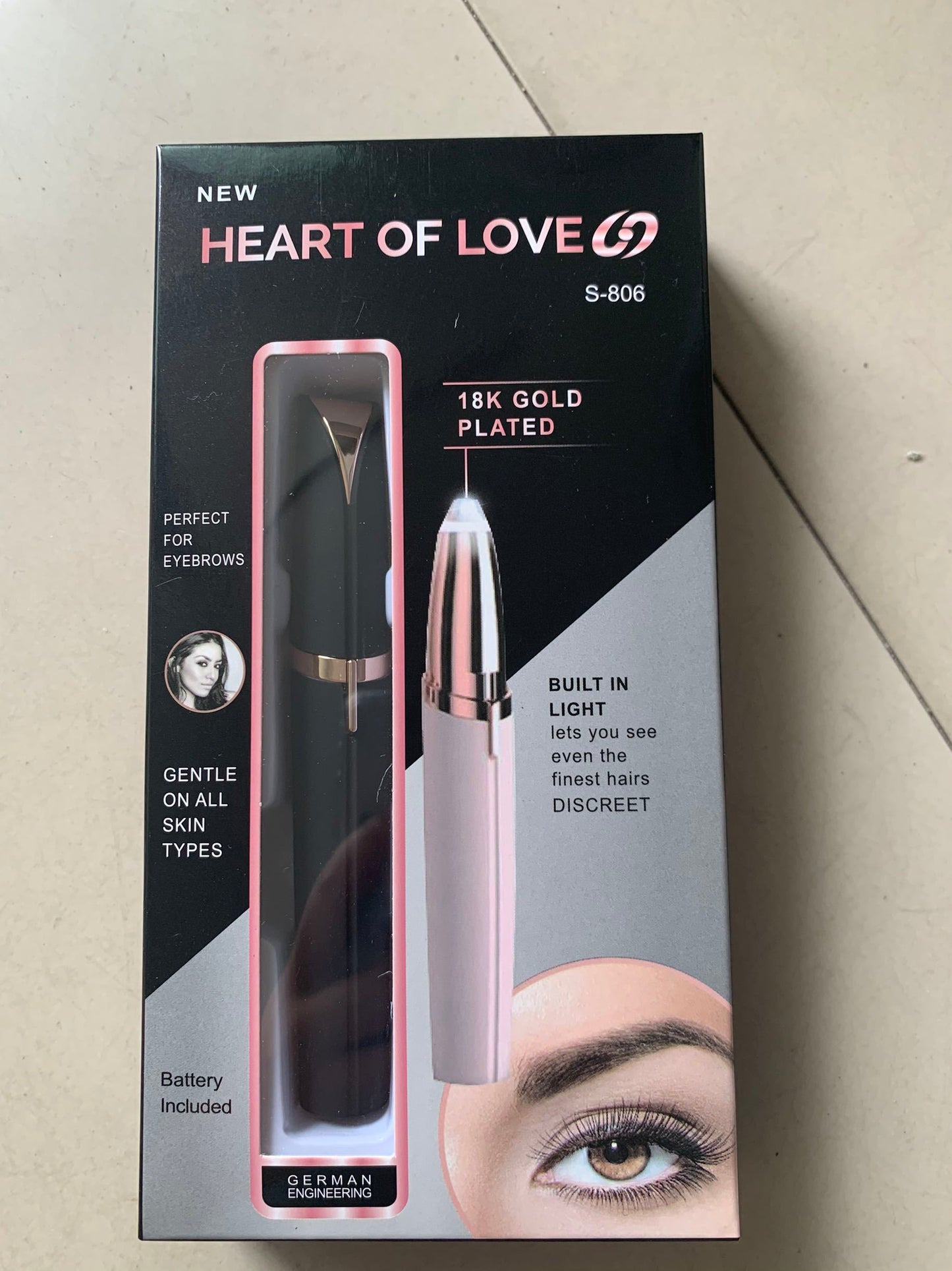 Flawlessly Brows Electric Eyebrow Remover | Gentle & Precise Hair Removal