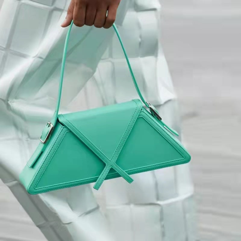 New Fashionable Minimalist Bag with Niche Design, Women's Trendy Shoulder & Underarm Handbag