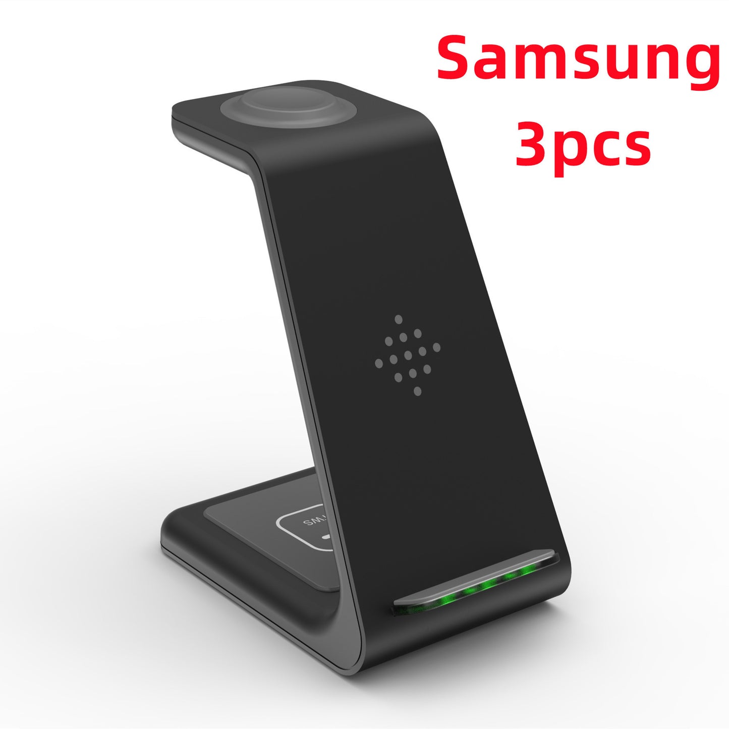 3-in-1 Wireless Fast Charging Station | Quick Charge Dock & Phone Holder