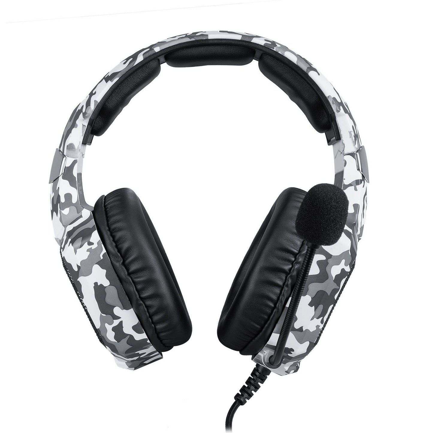 K8 Camouflage Gaming Headphones | Wired Stereo Headset with Mic for PC & Mobile