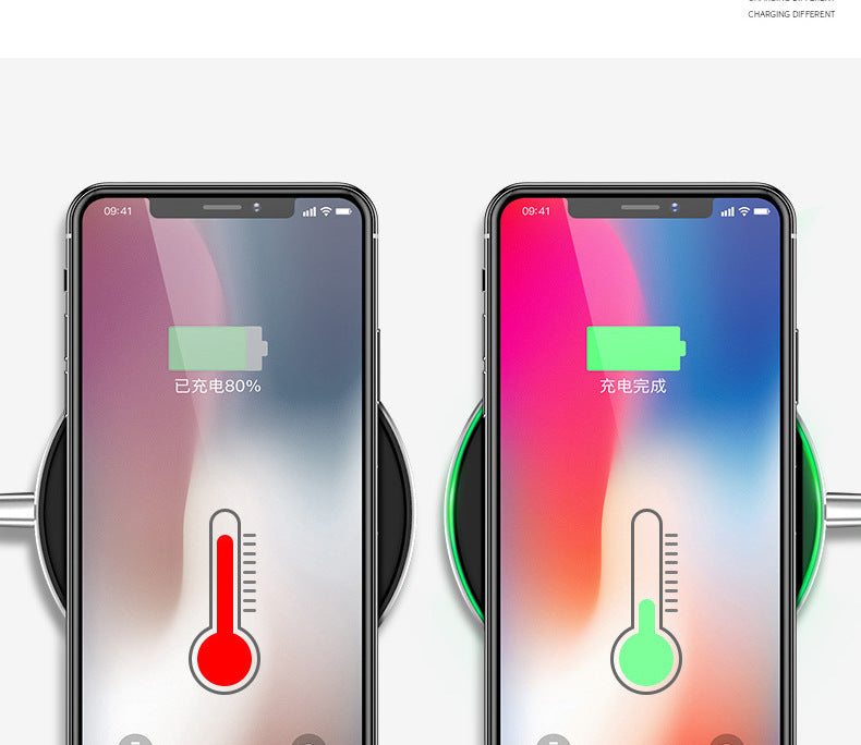 Fast Wireless Charging Pad – Compatible with iPhone & Samsung | High-Speed Tech Charger