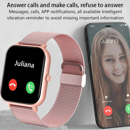 ZL54C Smartwatch AI Voice Assistant, Heart Rate, Blood Oxygen & Sleep Monitor