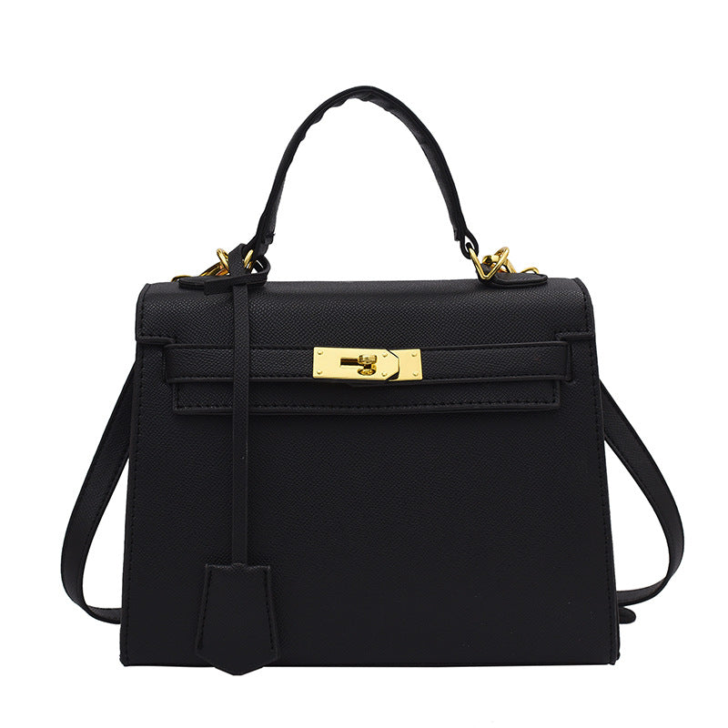 Women’s Solid Color PU Kelly Bag Candy Color Handbag, Crossbody Shoulder Bag, Fashion Tote Purse