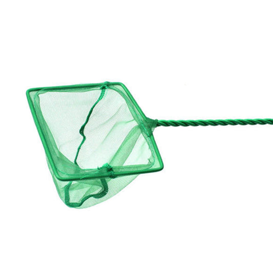 Telescopic Fish Tank Net Round & Square Aquarium Fishing Net for Small Fish