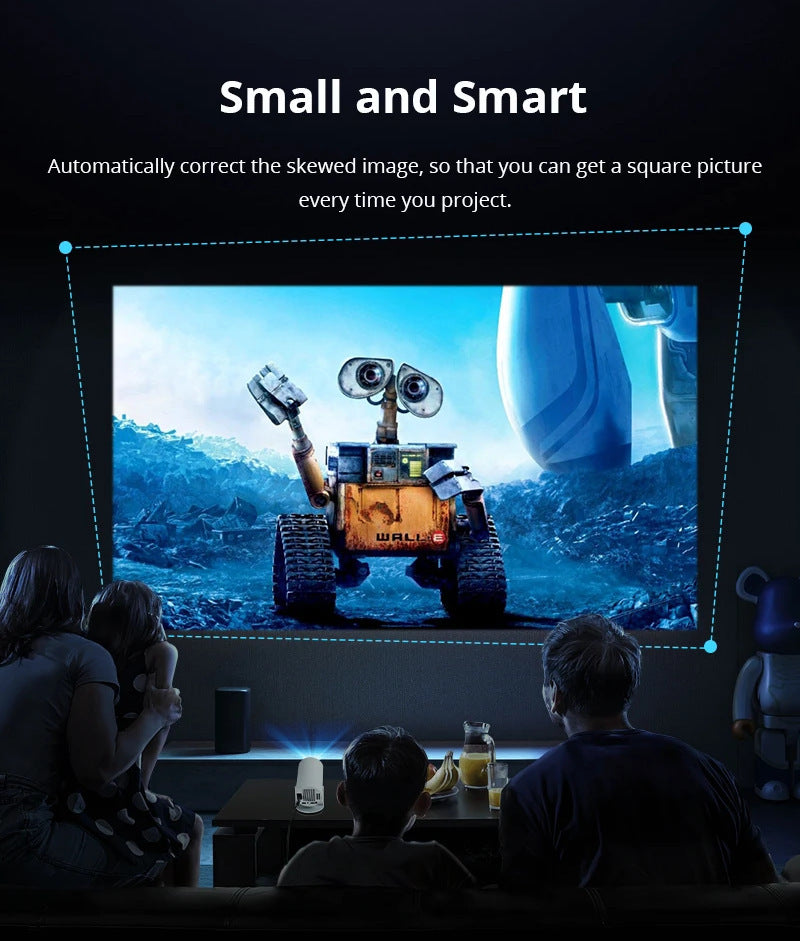 HY300 Smart HD Home Projector Portable Mini Theater Machine