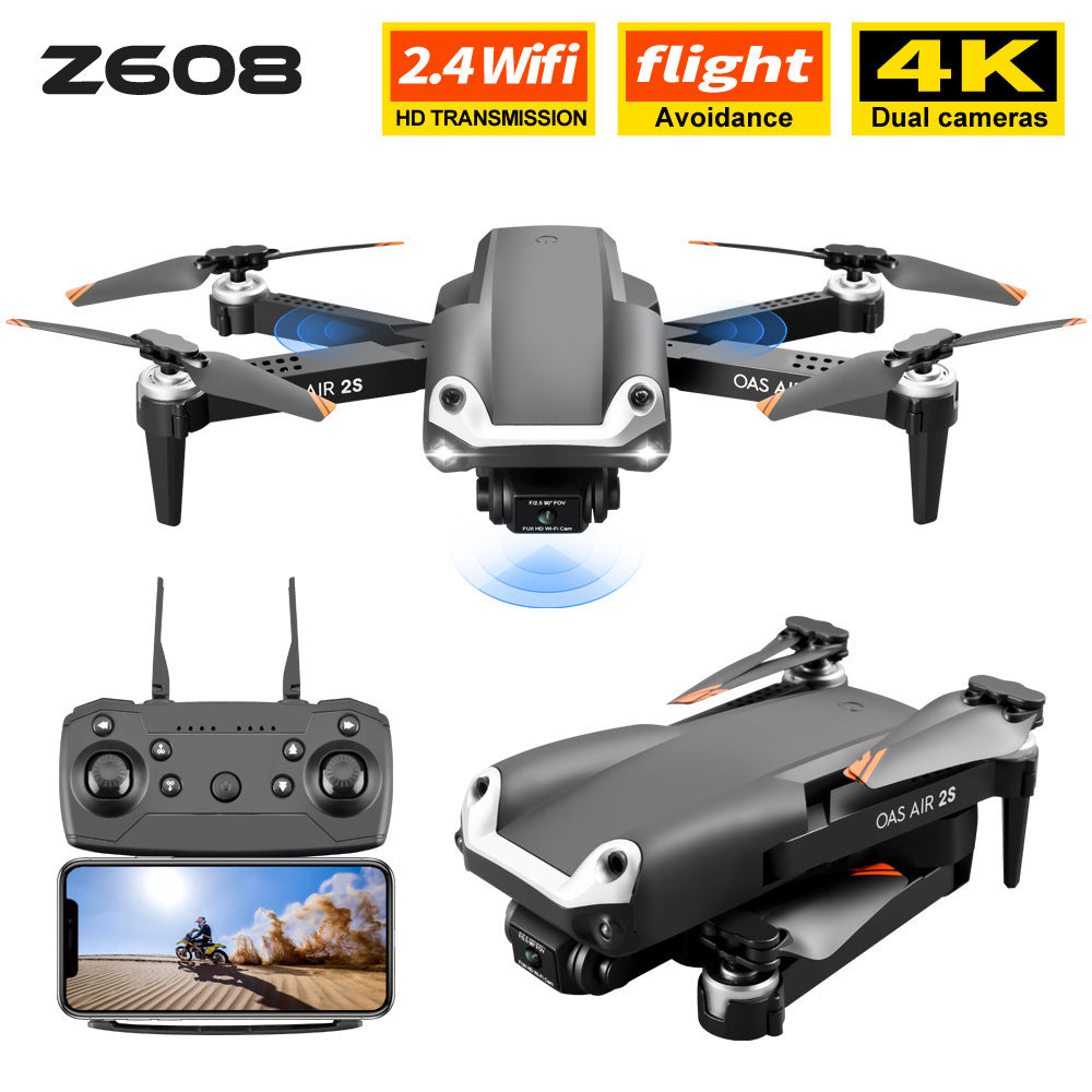 4K Dual Camera UAV Drone | Foldable Four-Axis Aerial Photography Quadcopter