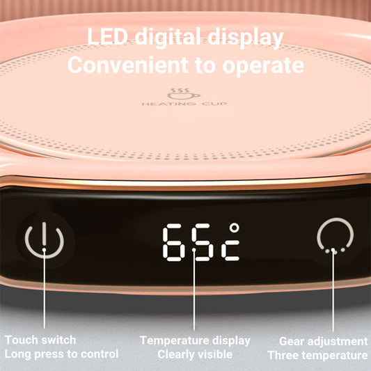 Coffee Mug Warmer | Smart Heating Coaster with Thermal Insulation & Constant Temperature