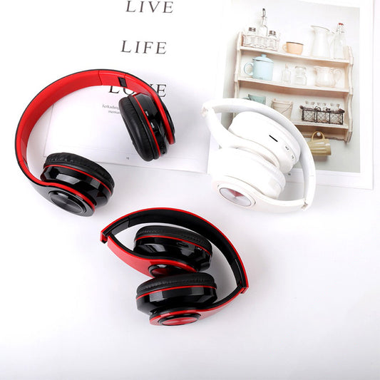 LED Wireless Bluetooth Gaming Headphones | Stereo Headset with Mic, TF Card & Colorful Breathing Lights