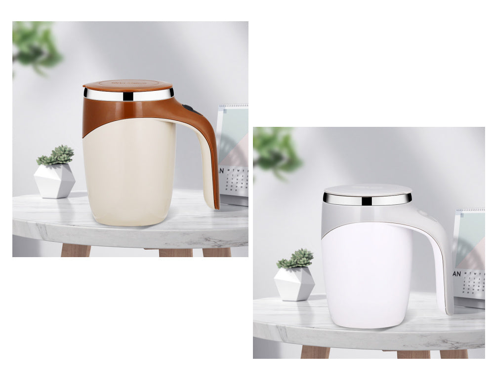 Rechargeable Automatic Magnetic Stirring Coffee Cup Self Stirring Mug for Milkshakes & Drinks