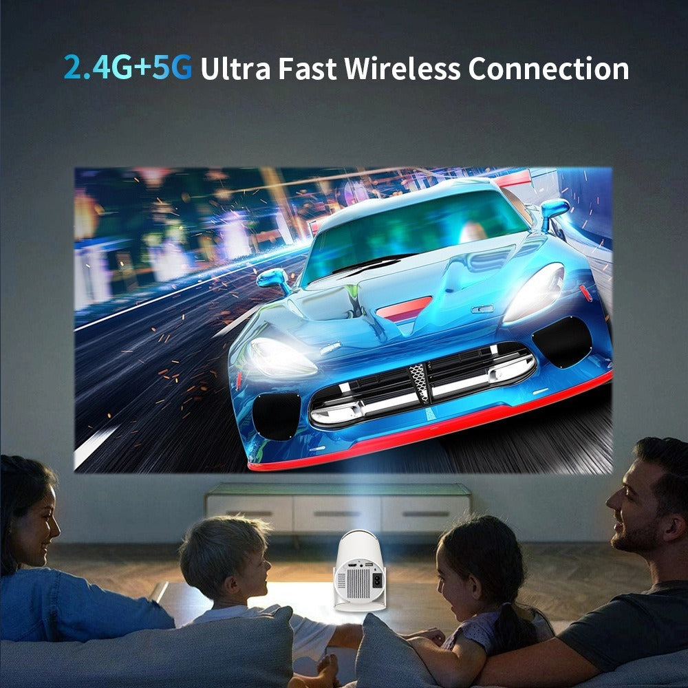 Barrel X10 Plus Portable HD Projector Smart Home & Gaming Theater