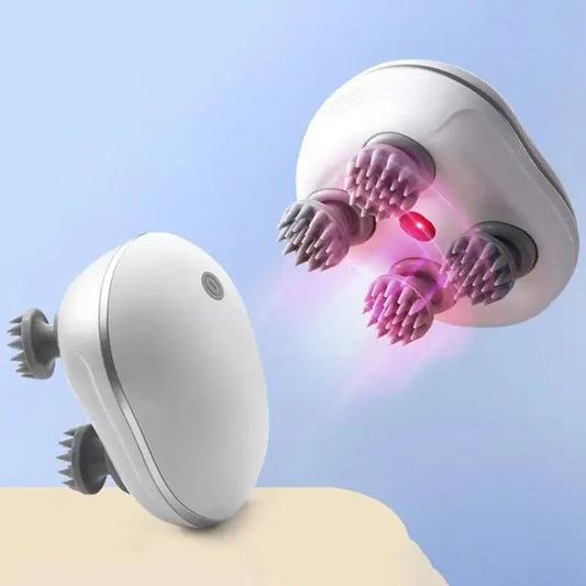 Rechargeable Electric Dragon Claw Head & Neck Massager Multi-Purpose Handheld Body Relaxation