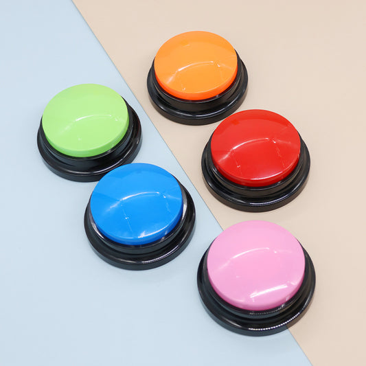 Dog & Cat Talking Button – Pet Communication Key with Voice Recording & Training Toy
