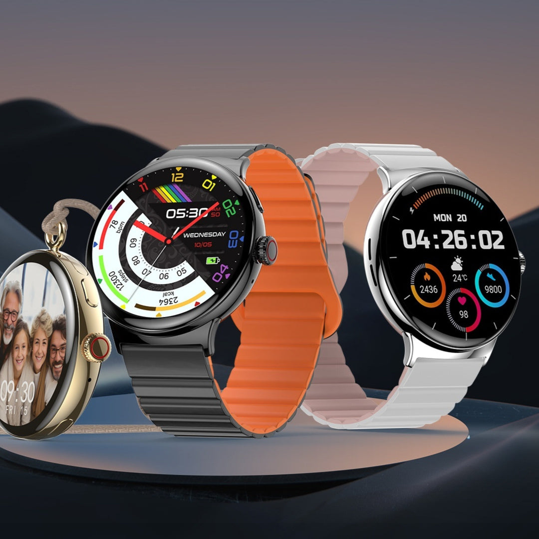 Smart Watch with Lanyard Pocket Style Bluetooth Calling Watch