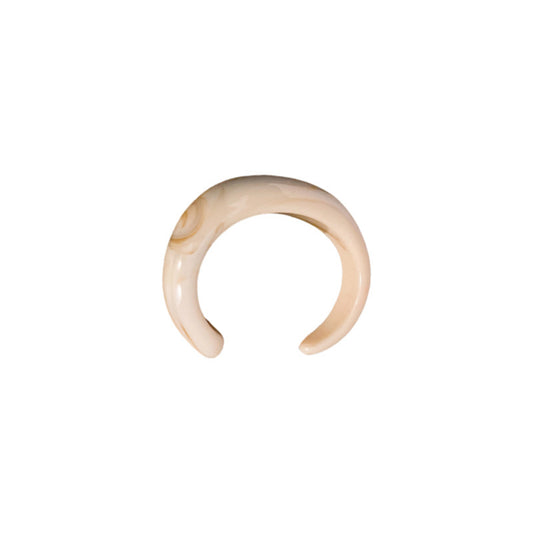 Acrylic Glossy Blooming Open-ended Bracelet