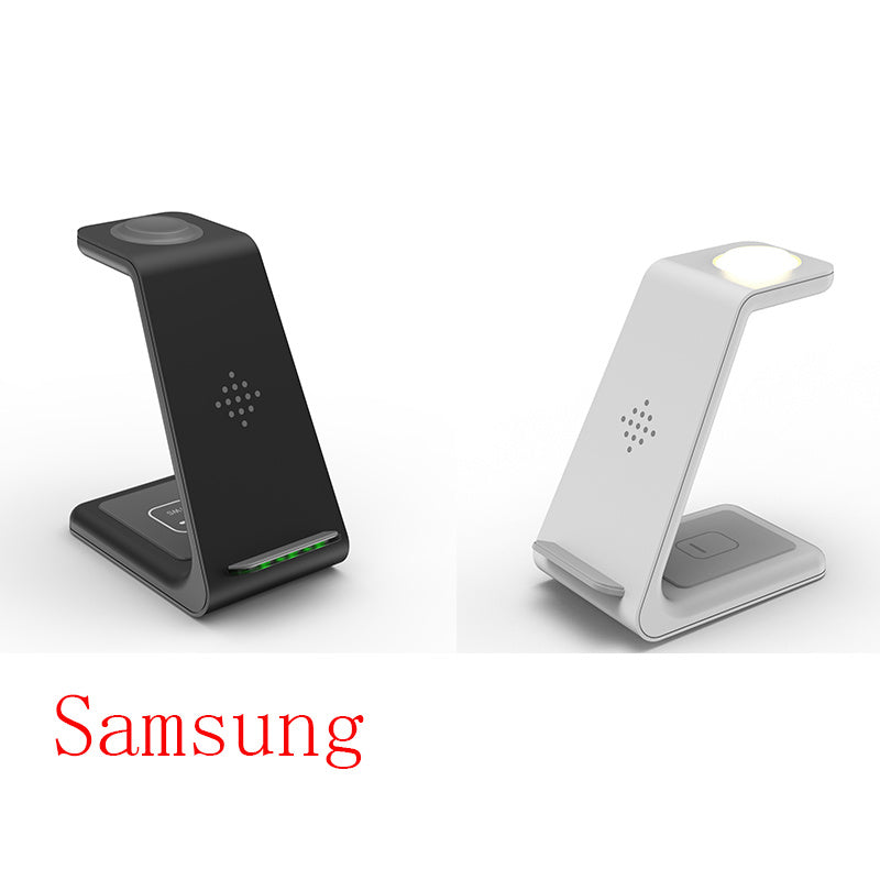 3-in-1 Wireless Fast Charging Station | Quick Charge Dock & Phone Holder