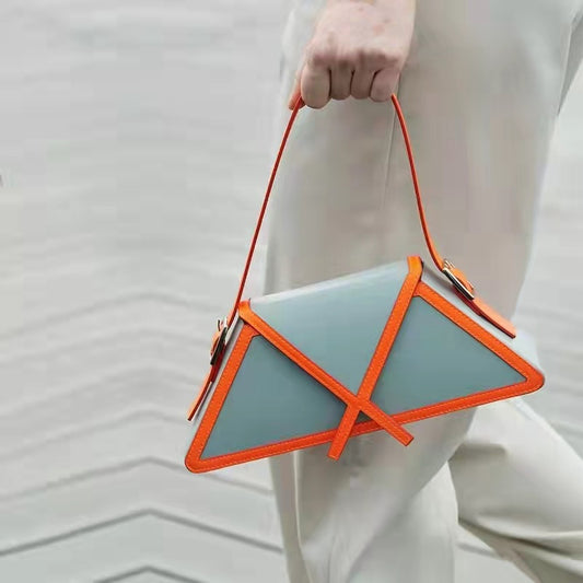 New Fashionable Minimalist Bag with Niche Design, Women's Trendy Shoulder & Underarm Handbag