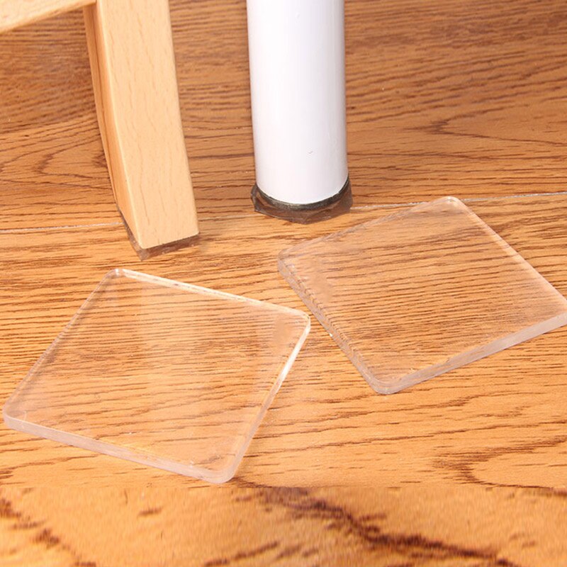 4 Pcs Anti-Slip Shock Proof Pads Washing Machine, Refrigerator & Chair Cushion Protectors