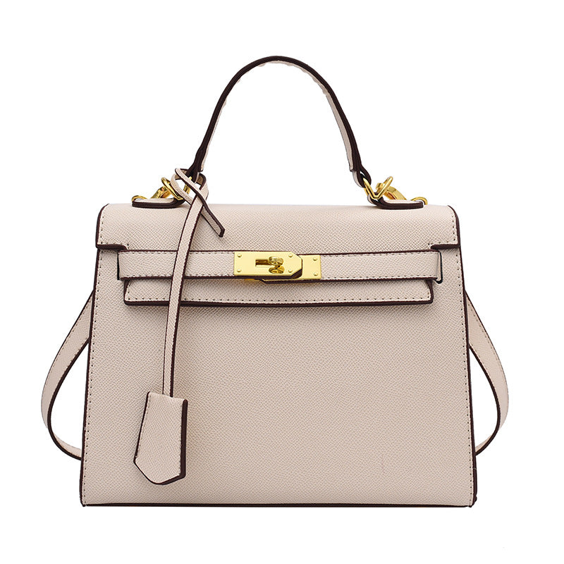 Women’s Solid Color PU Kelly Bag Candy Color Handbag, Crossbody Shoulder Bag, Fashion Tote Purse