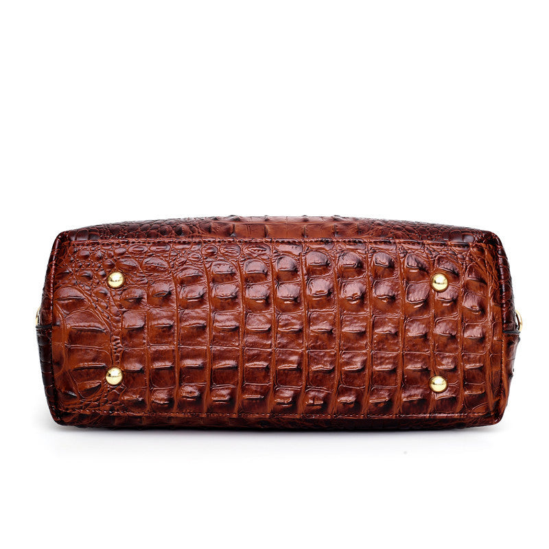 Ladies’ Handbag European & American Style Ring Handle Shoulder Crossbody Bag