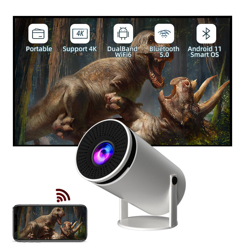 HY300 Smart HD Home Projector Portable Mini Theater Machine