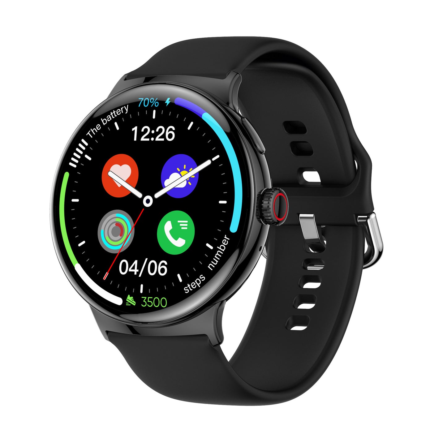 Smart Watch with Lanyard Pocket Style Bluetooth Calling Watch