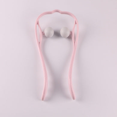 “Multifunctional Six-Wheel Neck Massager | Manual Roller Massage Tool for Pain Relief”