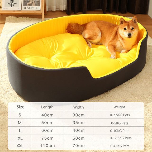 Soft Dog Bed & Cat Nest Cozy Pet Sleeping Mat for Dogs & Cats
