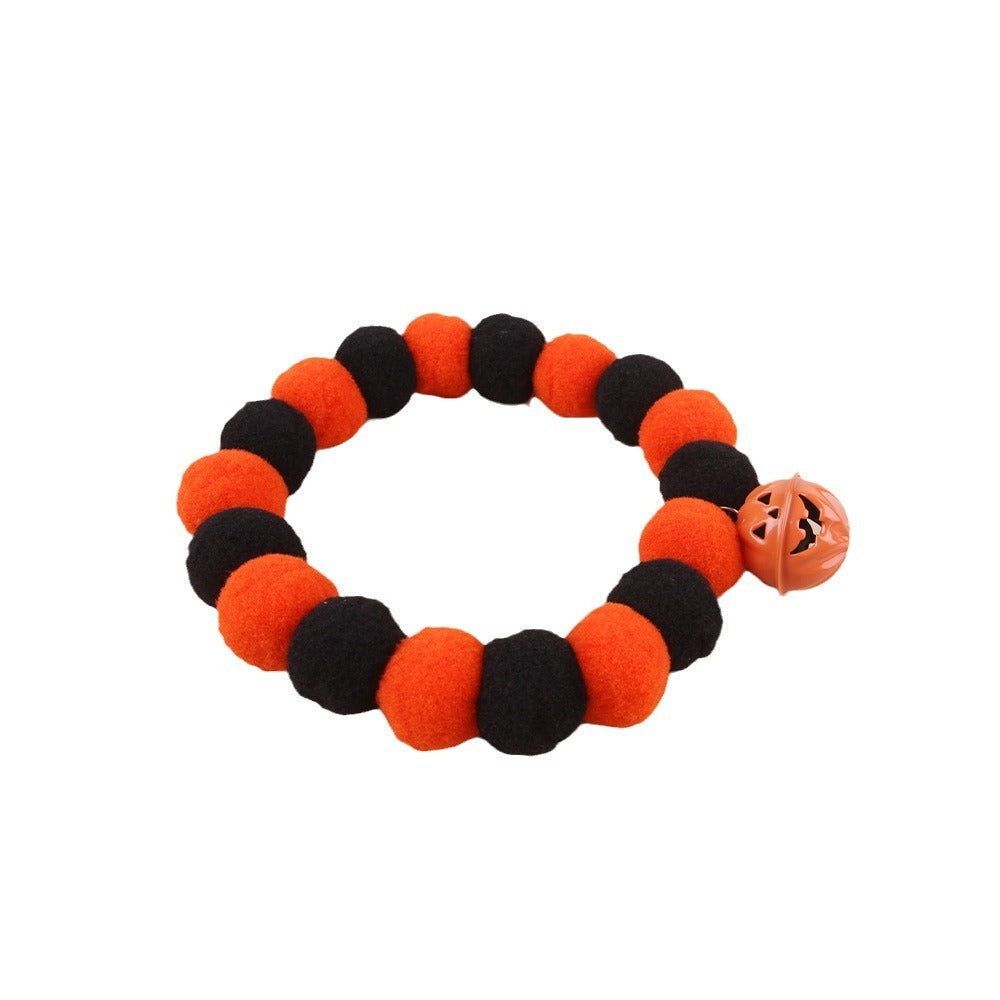 Halloween Cat Collar  | Trick or Treat Pumpkin Collar for Pets”