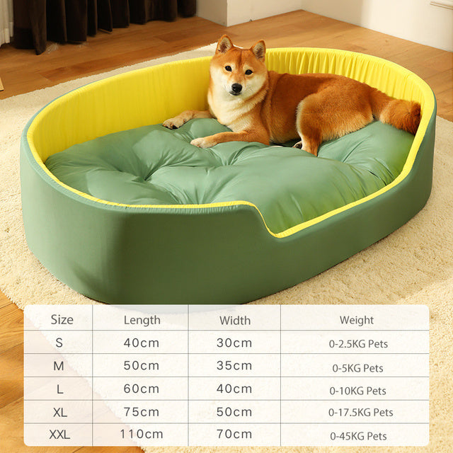Soft Dog Bed & Cat Nest Cozy Pet Sleeping Mat for Dogs & Cats