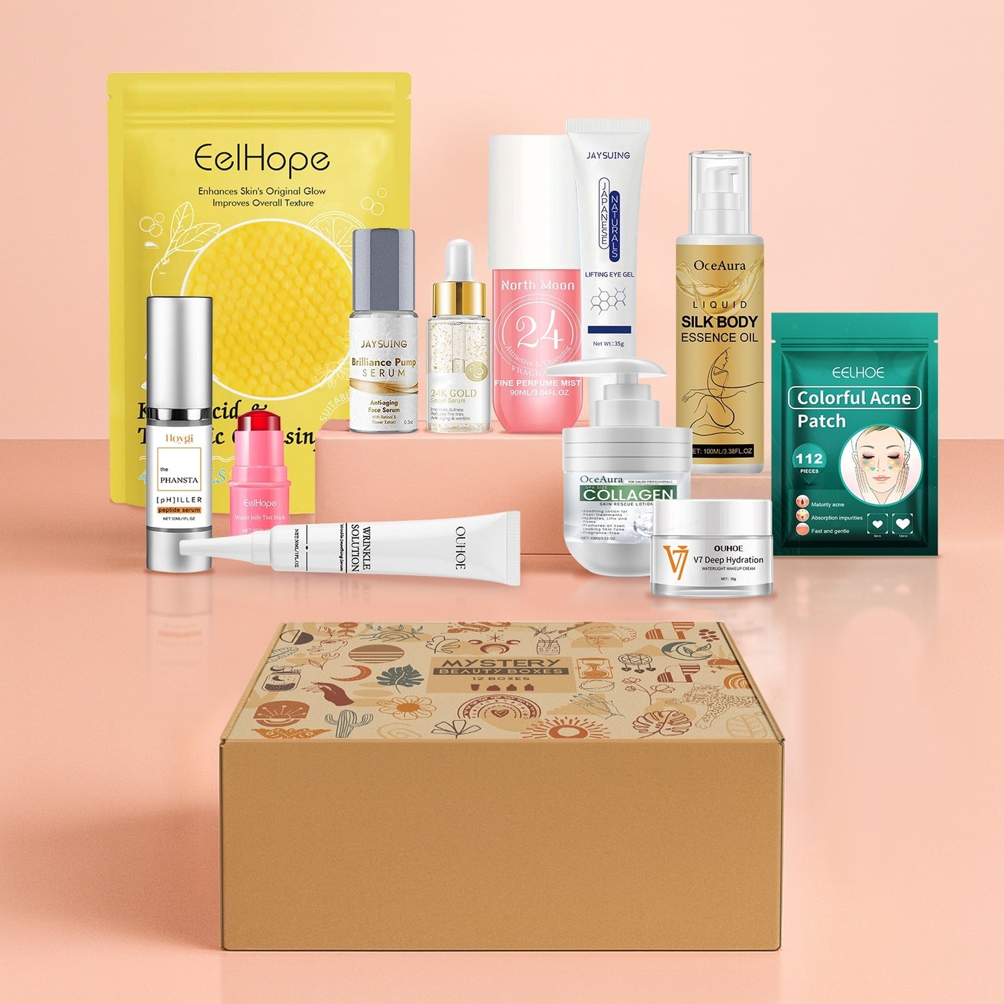 Mystery Beauty Box, Surprise Skincare & Makeup Products